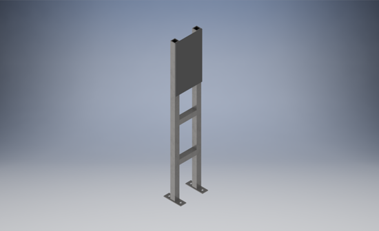 Picture of Steel Stand (1200 x 230 x 150)