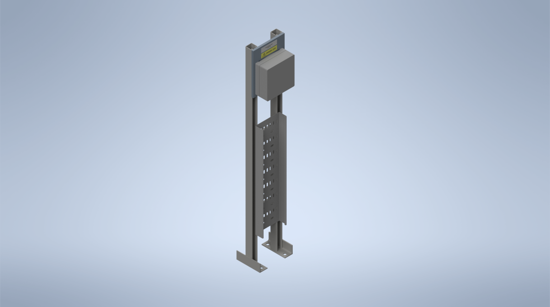 Picture of Galvanised Steel Stand with Junction Box (up to 15 Terminals)