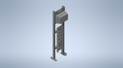 Picture of Galvanised Steel Stand with Junction Box (up to 20 Terminals)