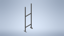 Picture of Galvanised Steel Stand (1800 x 550 x 150)