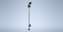 Picture of Lighting Column No.6 – Two 30W LED Floodlight with PIR on a Bridges Lighting Column